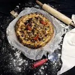 Steak and Chicken Pizza